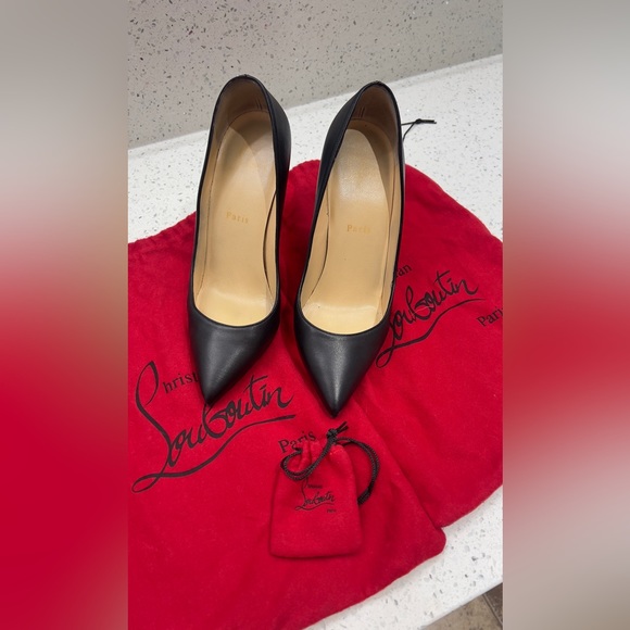 Christian Louboutin Pigalle 100, Black - Picture 1 of 7